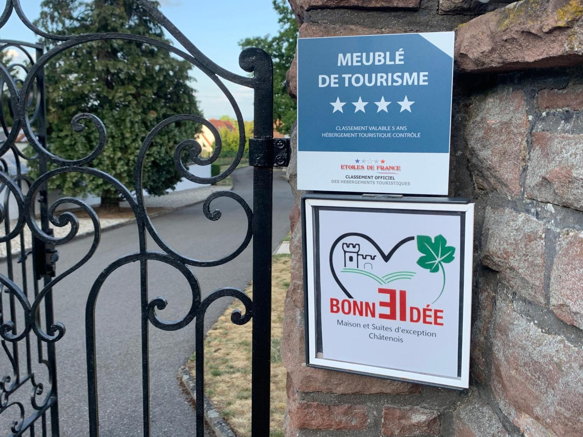 Bonne Idee - Suite Georges - Meuble De Tourisme 4 Etoiles Châtenois Exterior photo